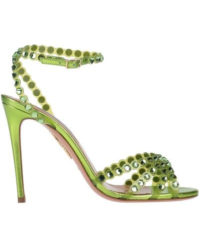 Aquazzura Sandals - Green