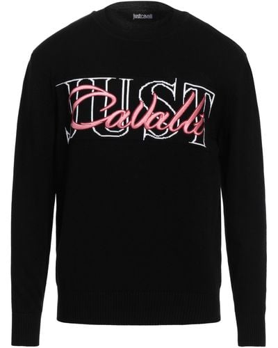 Just Cavalli Pullover - Schwarz