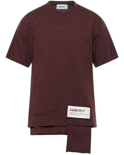 Ambush T-Shirt Cotton - Red