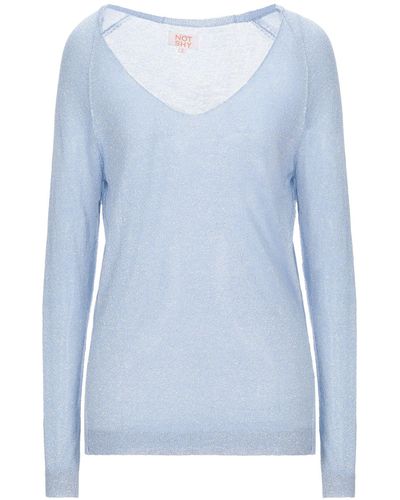 Not Shy Sweater - Blue