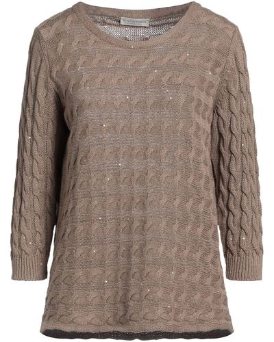 Le Tricot Perugia Sweater - Brown