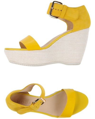 Hogan Sandals - Yellow