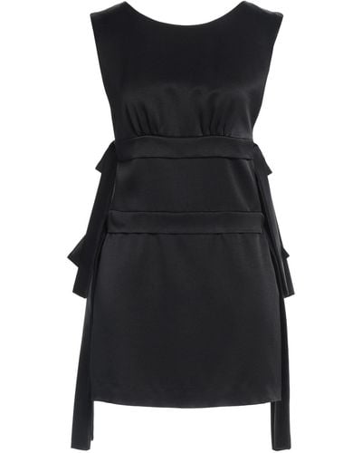 MSGM Mini Dress Viscose - Black