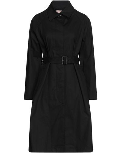 Twin Set Overcoat & Trench Coat - Black