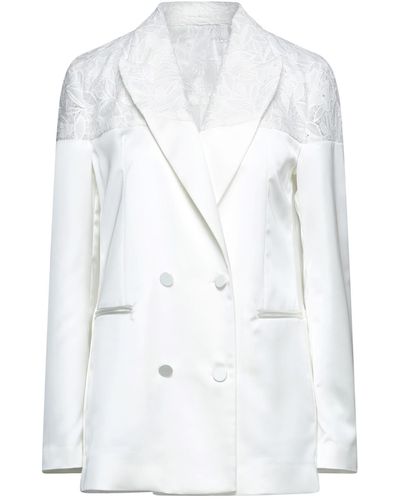 Manuel Ritz Suit Jacket - White