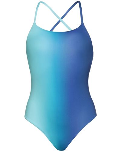 Armani Exchange One-piece Swimsuit - Blue