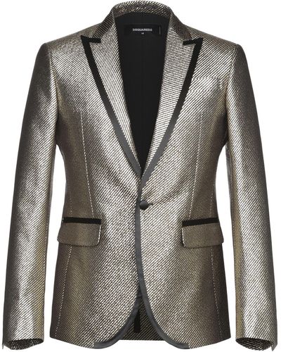 DSquared² Suit Jacket - Metallic