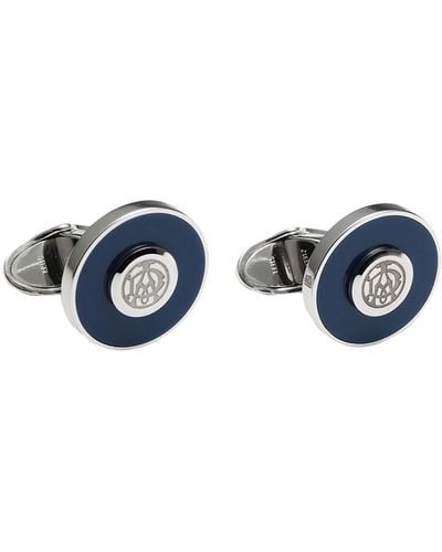 Dunhill Cufflinks And Tie Clips - Blue