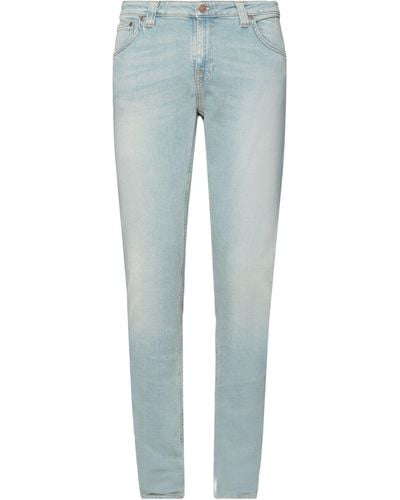 Nudie Jeans Pantalon en jean - Bleu