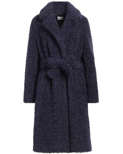 P.A.R.O.S.H. Shearling- & Kunstfell - Blau