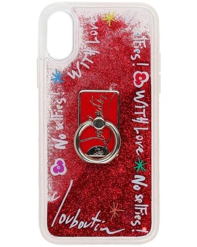 Christian Louboutin Covers & Cases Plastic - Red