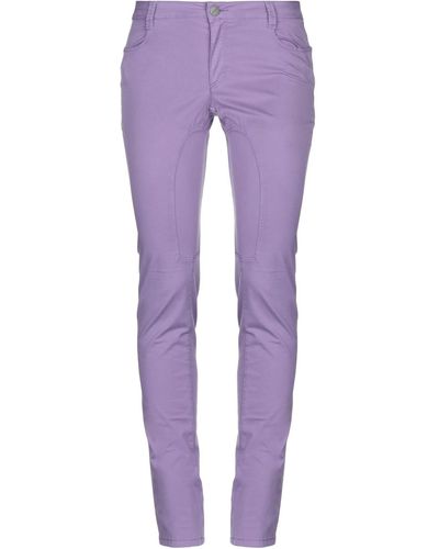 Siviglia Casual Trousers - Purple