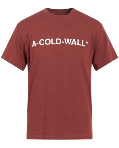 A_COLD_WALL* T-shirts - Rot