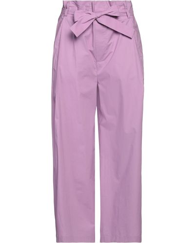 Erika Cavallini Semi Couture Pants - Purple