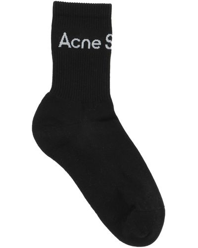 Acne Studios Socks & Hosiery - Black