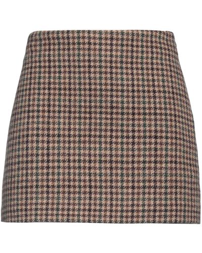 P.A.R.O.S.H. Mini Skirt - Brown