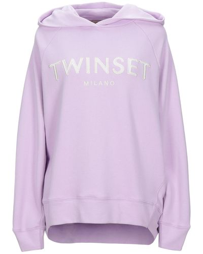 Twin Set Sweatshirt - Purple