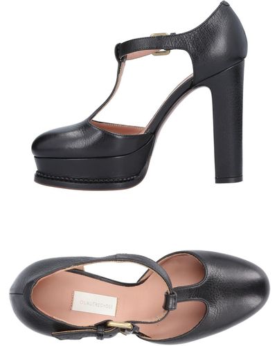 L'Autre Chose Court Shoes - Black