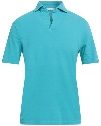 FILIPPO DE LAURENTIIS Polo Shirt - Blue