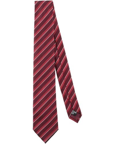 Giorgio Armani Nœuds papillon et cravates - Rouge
