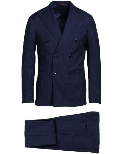 Barba Napoli Suit - Blue