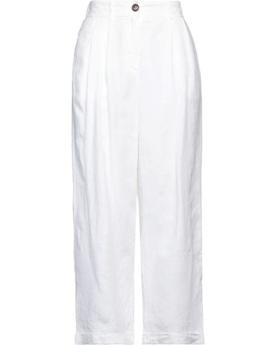 Cappellini By Peserico Pants - White