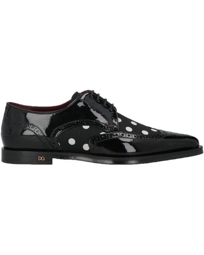 Dolce & Gabbana Chaussures à lacets - Noir