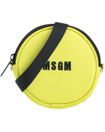 MSGM Cross-body Bag - Yellow