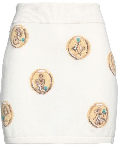 Barrie Mini Skirt - White