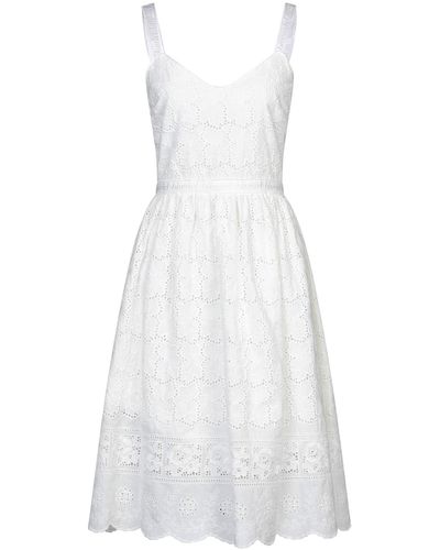 Blugirl Blumarine Midi Dress - White