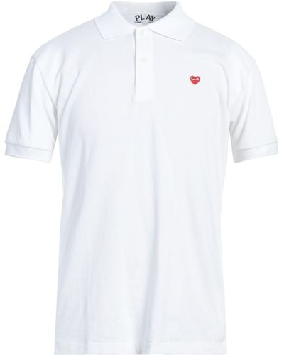 COMME DES GARÇONS PLAY Polo Shirt - White
