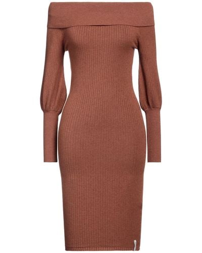 hinnominate Mini Dress - Brown