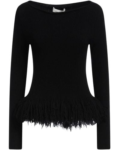 Liviana Conti Jumper Virgin Wool, Polyamide, Cashmere, Elastane - Black