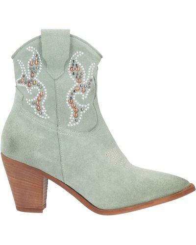 Divine Follie Ankle Boots - Green