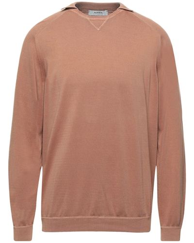 Alpha Studio Sweater - Brown