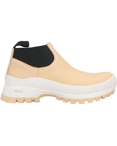 Atp Atelier Ankle Boots - Natural