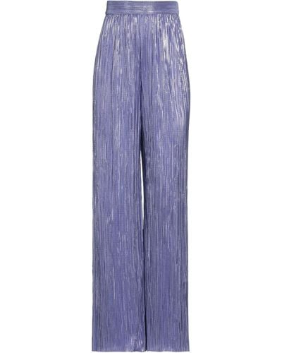 Sabina Musayev Lilac Trousers Polyester - Purple