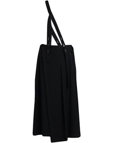 Yohji Yamamoto Midi Skirt - Black