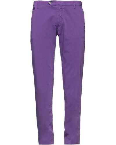 Jacob Coh?n Pants Cotton, Elastane - Purple