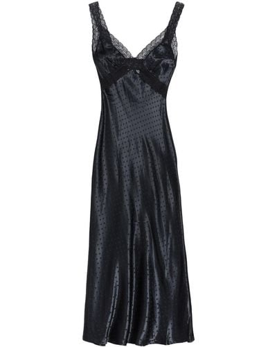 TOPSHOP Slip Dress - Black