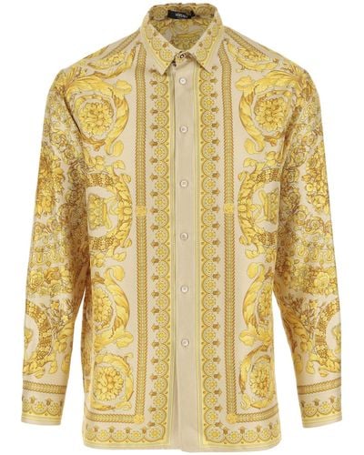 Versace Camisa - Amarillo