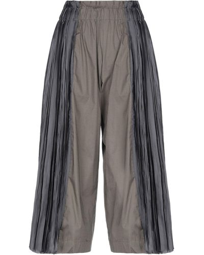 Collection Privée Cropped Trousers - Grey