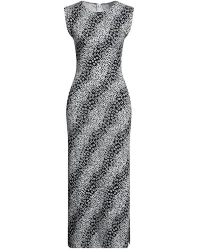 Liquorish Maxi Dress - Grey