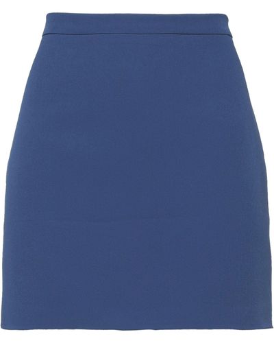 Frankie Morello Mini Skirt - Blue