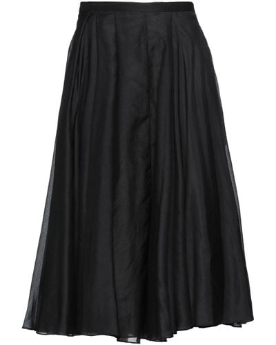 Rochas Jupe midi - Noir