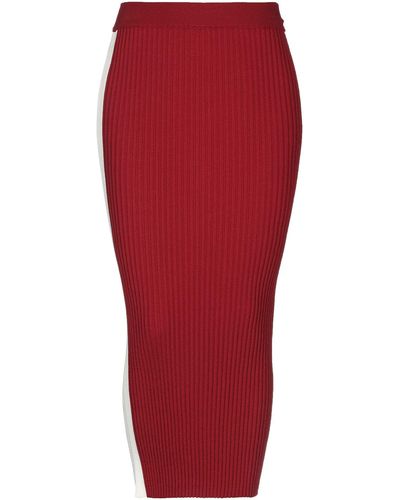 Jucca Midi Skirt - Red