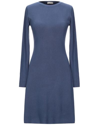 Cashmere Company Mini-Kleid - Blau