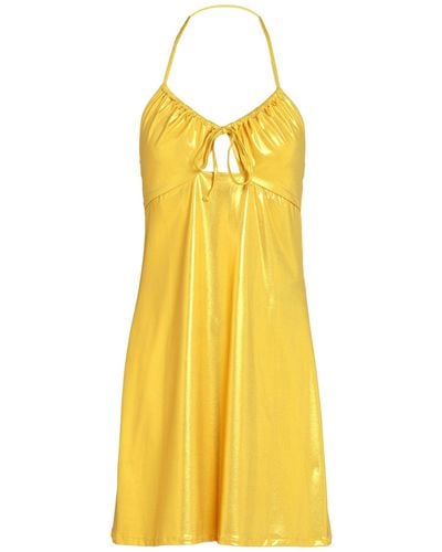 Moschino Vestido de playa - Amarillo