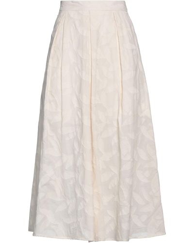 Caractere Midi Skirt - White
