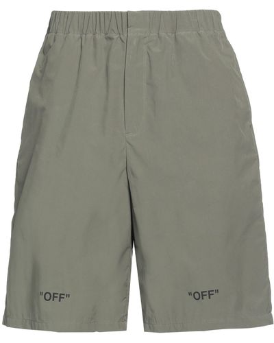 Off-White c/o Virgil Abloh Shorts & Bermuda Shorts - Grey